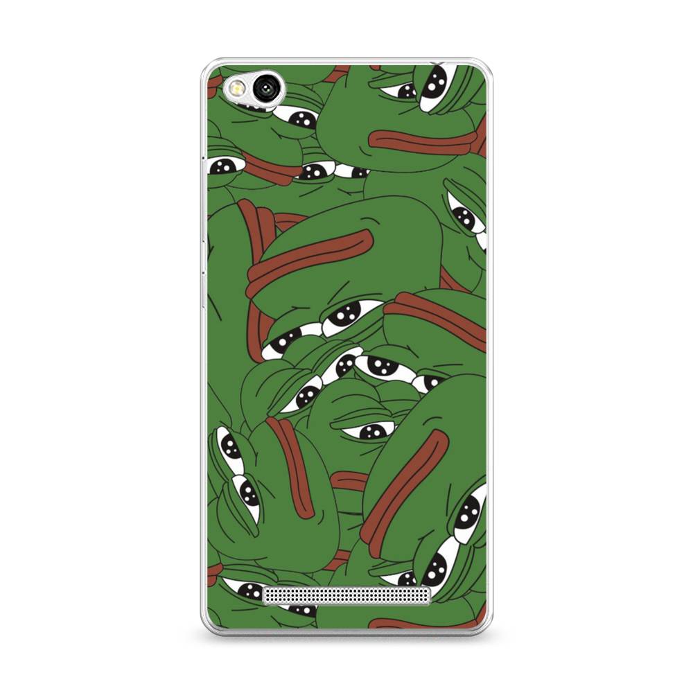 

Чехол Awog на Xiaomi Redmi 3 "Печальный frog", Разноцветный, 30850-9