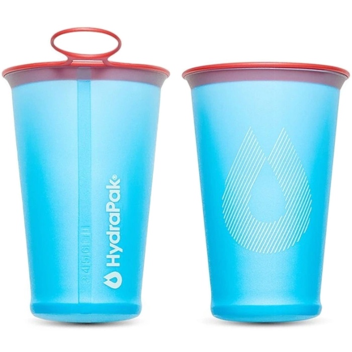фото Набор два мягких стакана 0.2л hydrapak speedcup - голубой (a713hp)