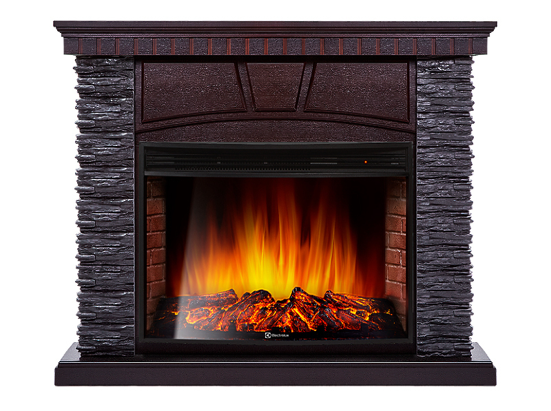 

Электрокамин Electrolux Porto 30 сланец черный, венге + EFP/P-3320RLS N