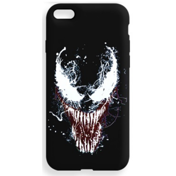 

Чехол для IPhone 7/8/SE(2020) matte 1.3 mm G157 черный с принтом "Venom", Чехол iPhone 7/8/SE(2020) matte 1.3 mm G157 черный с принтом "Venom"