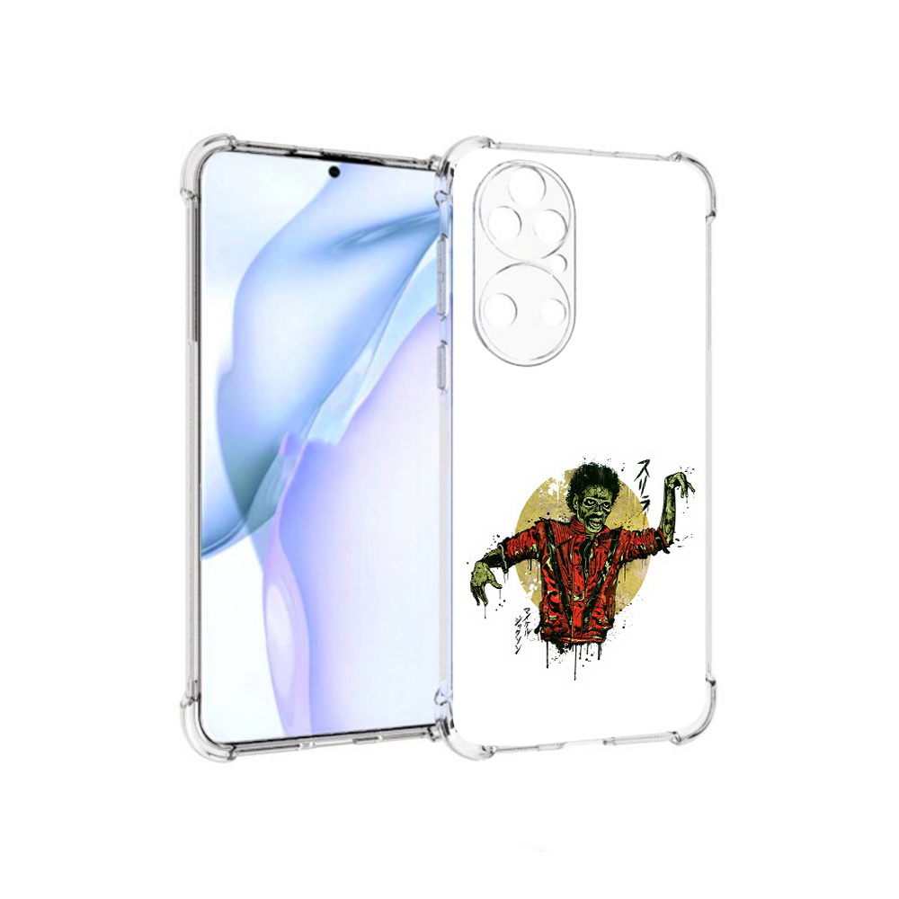 

Чехол MyPads Tocco для Huawei P50 Зомби, Прозрачный, Tocco