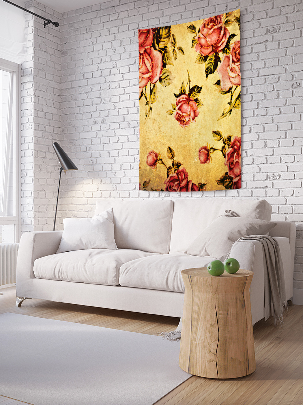 

Вертикальное фотопанно на стену JoyArty Цветочная композиция 150x200 см, Цветочная композиция