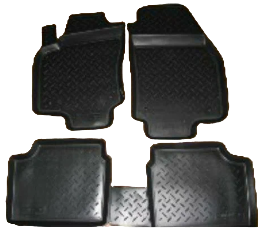 

Коврики Салон. Toyota Avensis (T25) (2003-2009) Черн Полиурет Компл NORPLAST арт. NPL-P