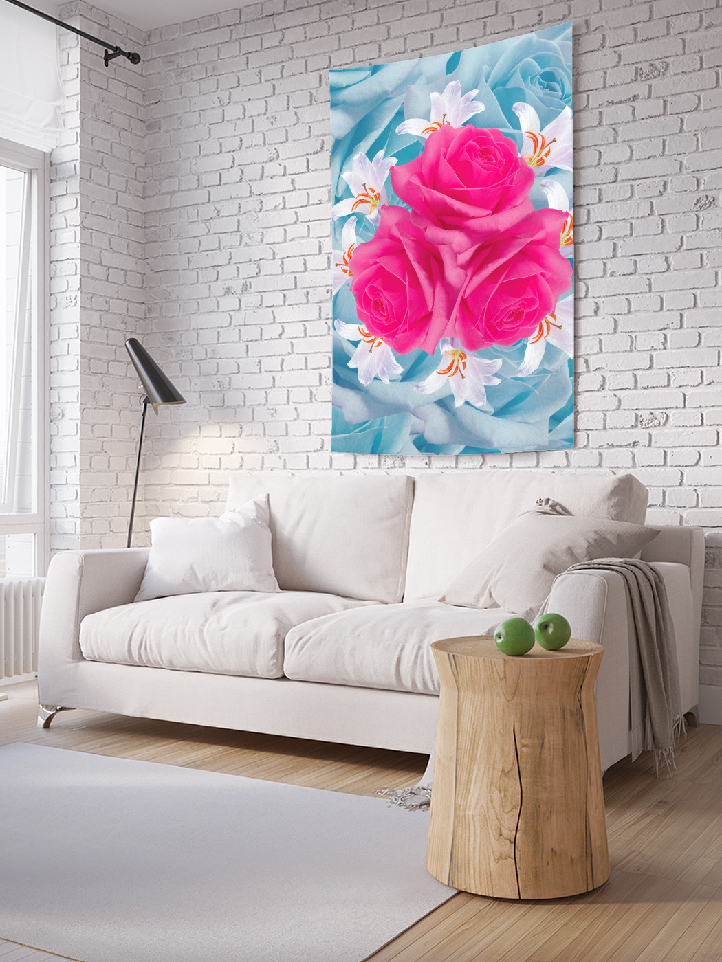 

Вертикальное фотопанно на стену JoyArty Цветы волнения 150x200 см, Цветы волнения