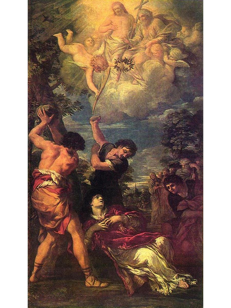 

Постер DRABS A3 Пьетро Берреттини The Stoning of St Stephen