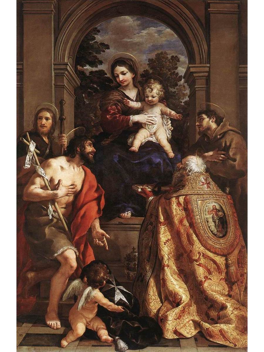 

Постер DRABS A3 Пьетро да Кортона Madonna and Saints