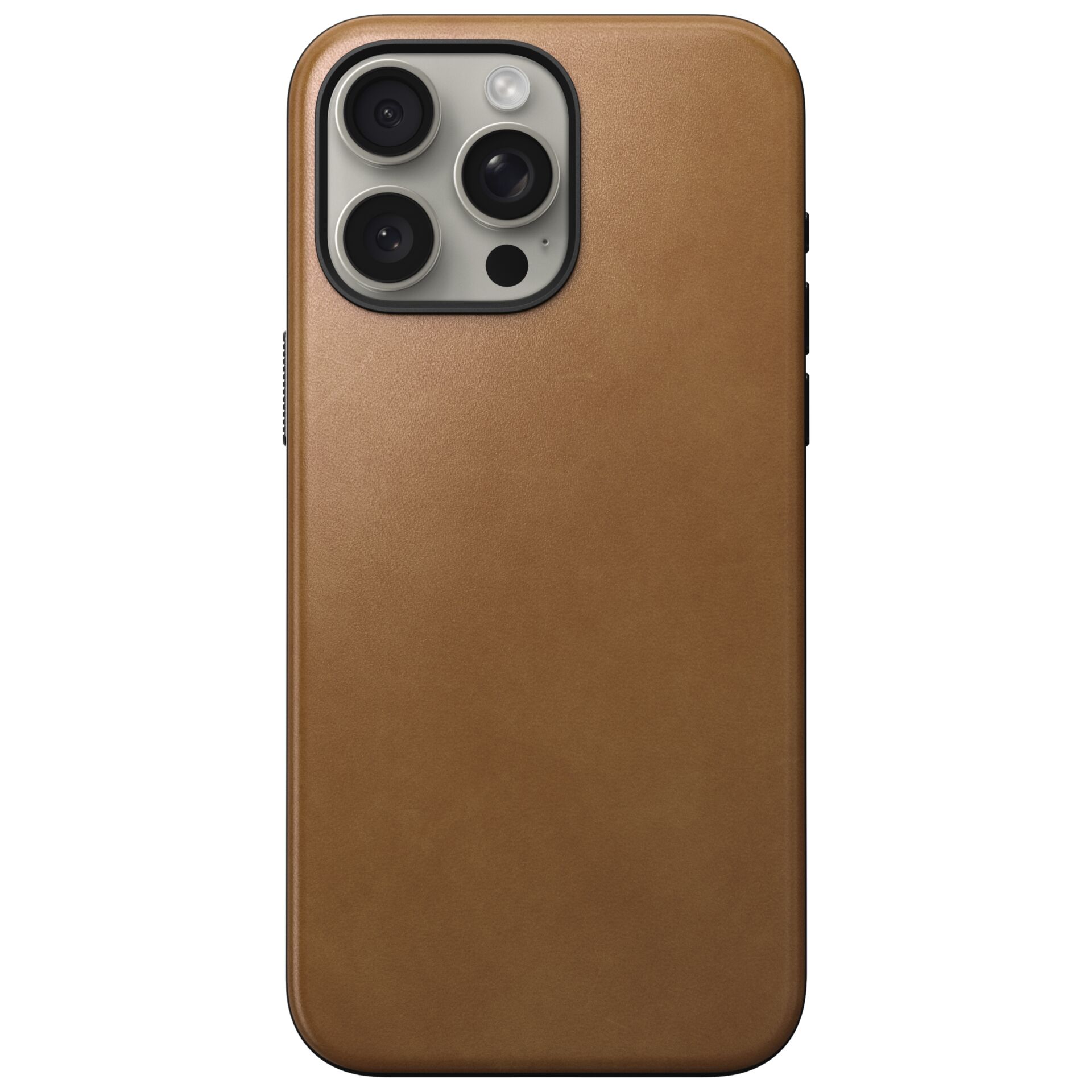 Чехол кожаный Nomad Modern Leather Magsafe для iPhone 15 Pro Max, tan, NM01620785