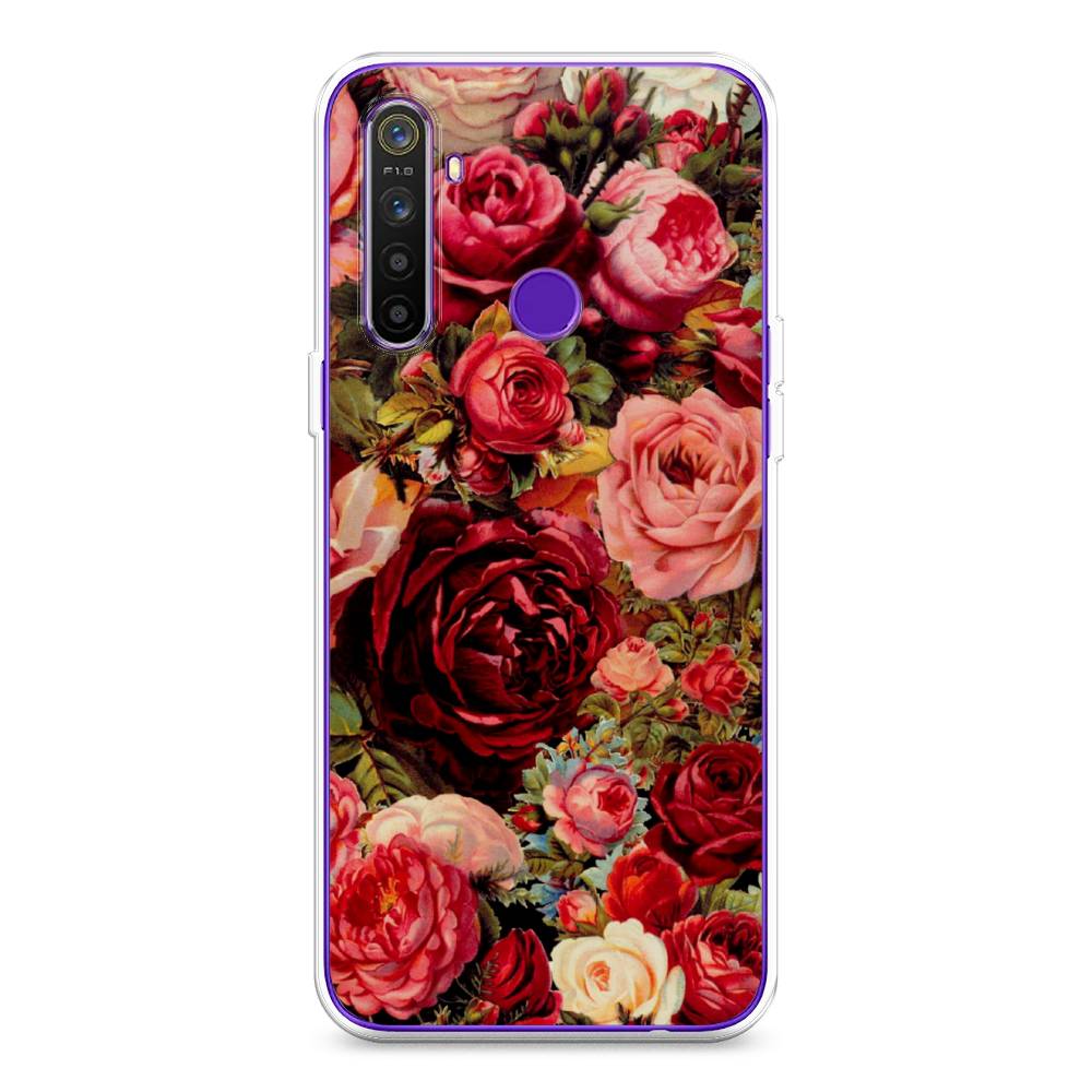 

Чехол Awog "Розы винтажные" для Realme 5, 251550-8