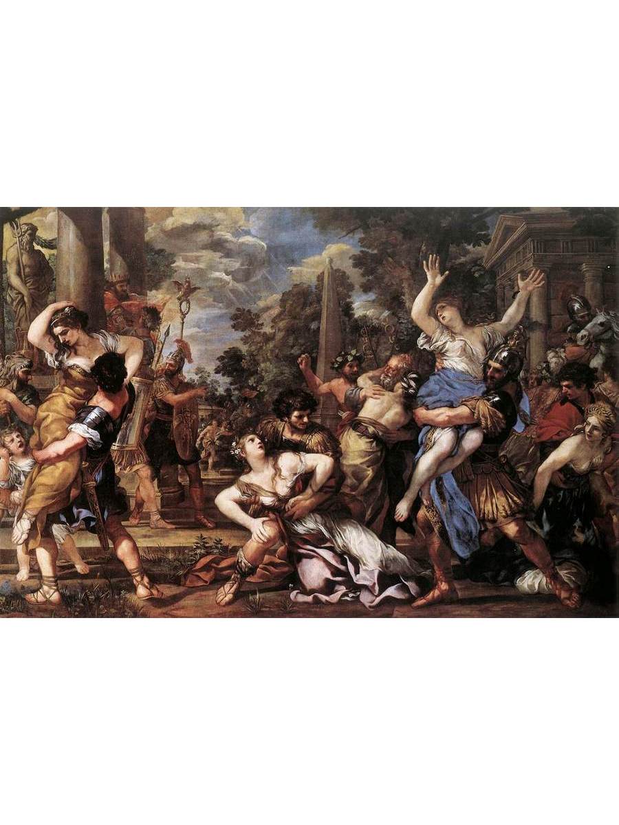 

Постер DRABS A3 Пьетро да Кортона The Rape of the Sabine Women