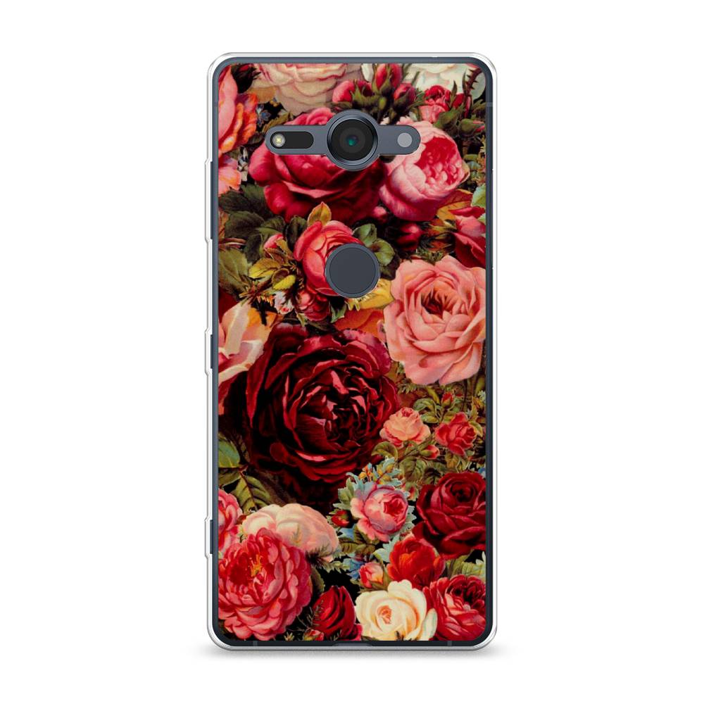 

Чехол Awog "Розы винтажные" для Sony Xperia XZ2 compact, 52950-8