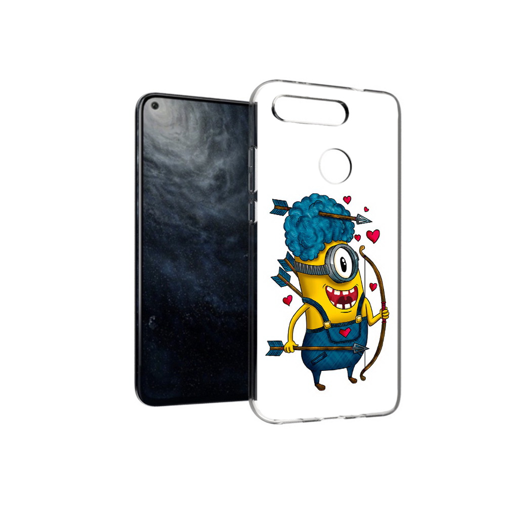 

Чехол MyPads Tocco для Huawei Honor 20 Миньон купидон, Прозрачный, Tocco