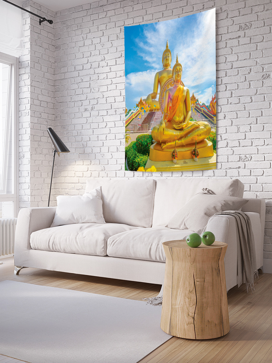 

Вертикальное фотопанно на стену JoyArty Золотая индия 150x200 см, Золотая индия