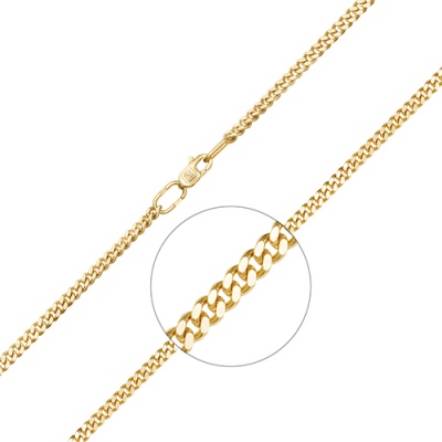 

Цепочка из желтого золота 50 см PLATINA jewelry 21-0113-080-1130-17, 21-0113-080-1130-17