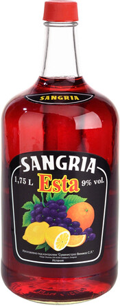

Винный напиток Esta Sangria красное, сладкое, 1750 мл