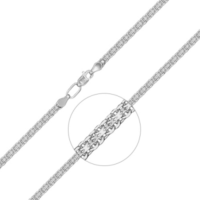 

Цепочка из белого золота 40 см PLATINA jewelry 21-2003-050-1120-17, 21-2003-050-1120-17