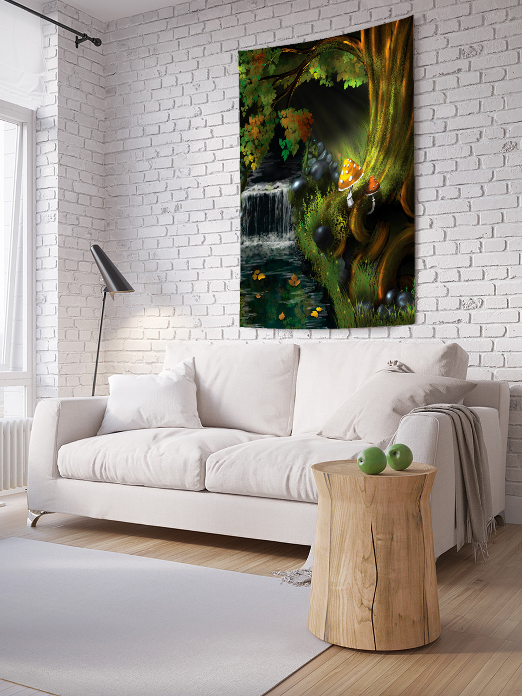

Вертикальное фотопанно на стену JoyArty Магический ручей 150x200 см, Магический ручей
