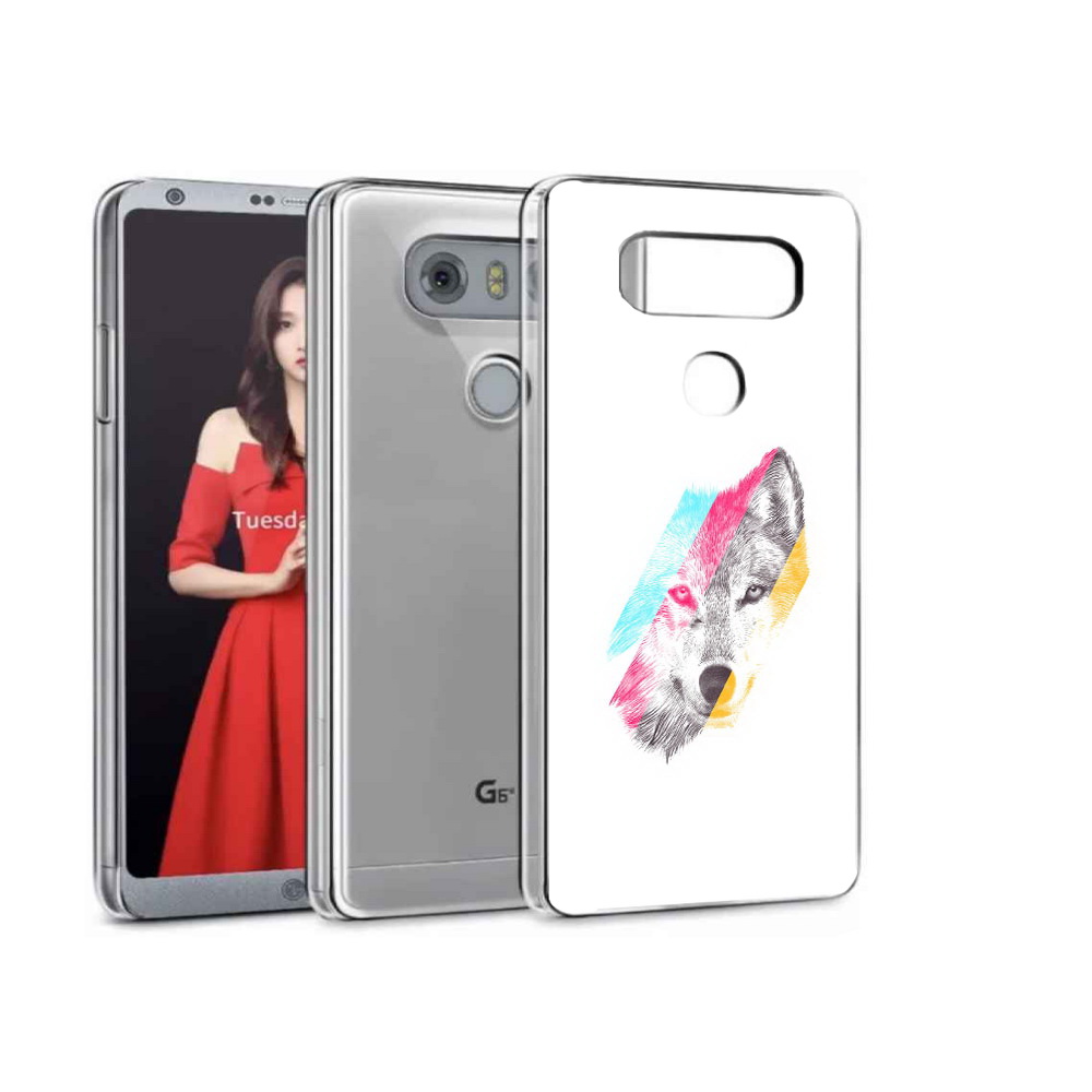 

Чехол MyPads Tocco для LG G5 волк градиент, Прозрачный, Tocco