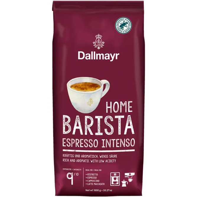 Кофе в зернах Dallmayr Home Barista Espresso Intenso, 1 кг