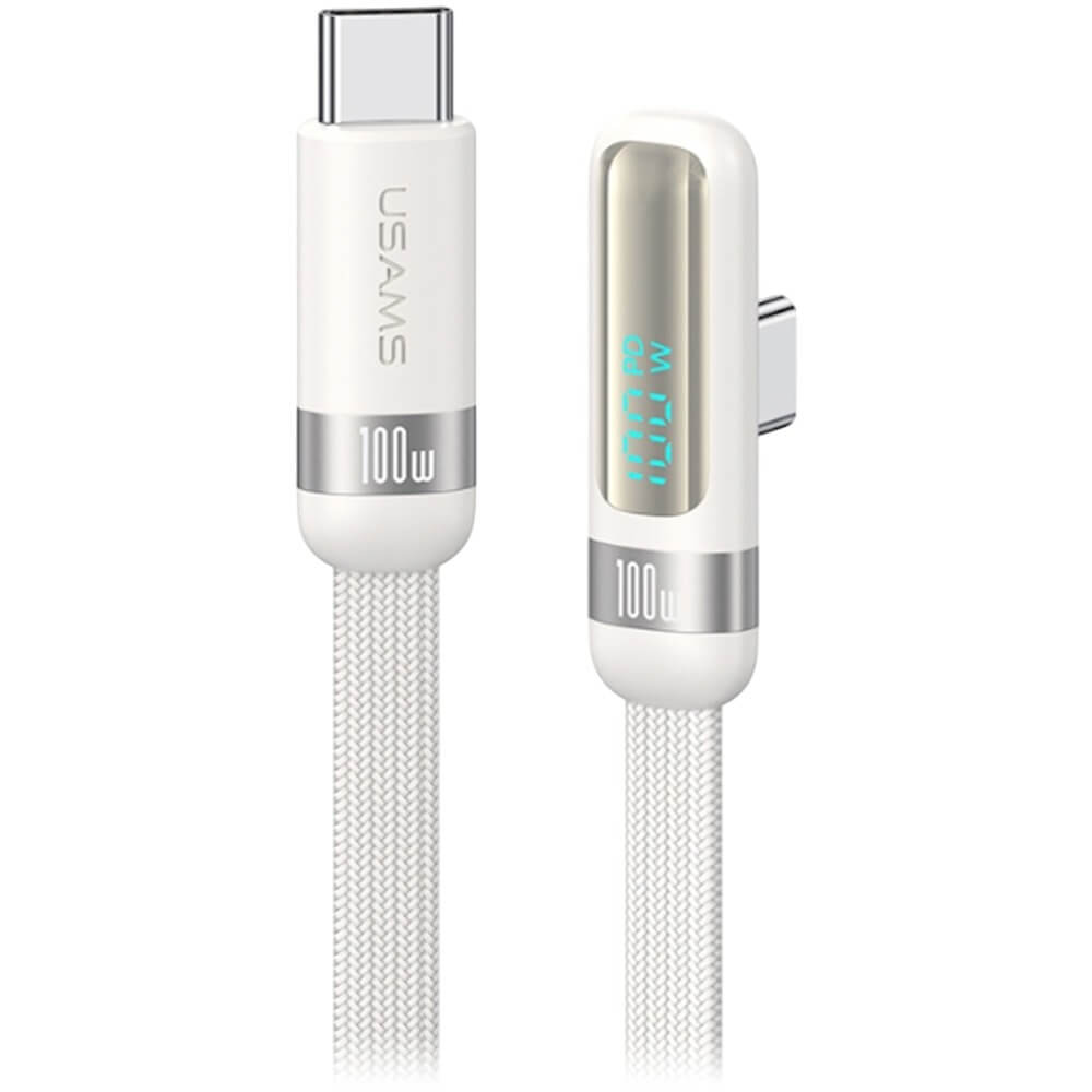 Кабель Usams US-SJ653 USB Type-C 12 м белый 1990₽