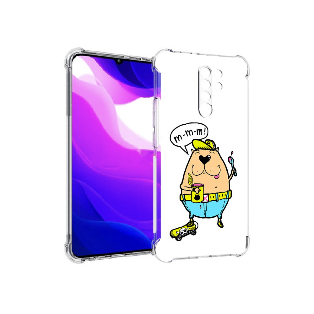 Чехол MyPads Tocco для Xiaomi Redmi 9 Бобр (PT150826.259.30)