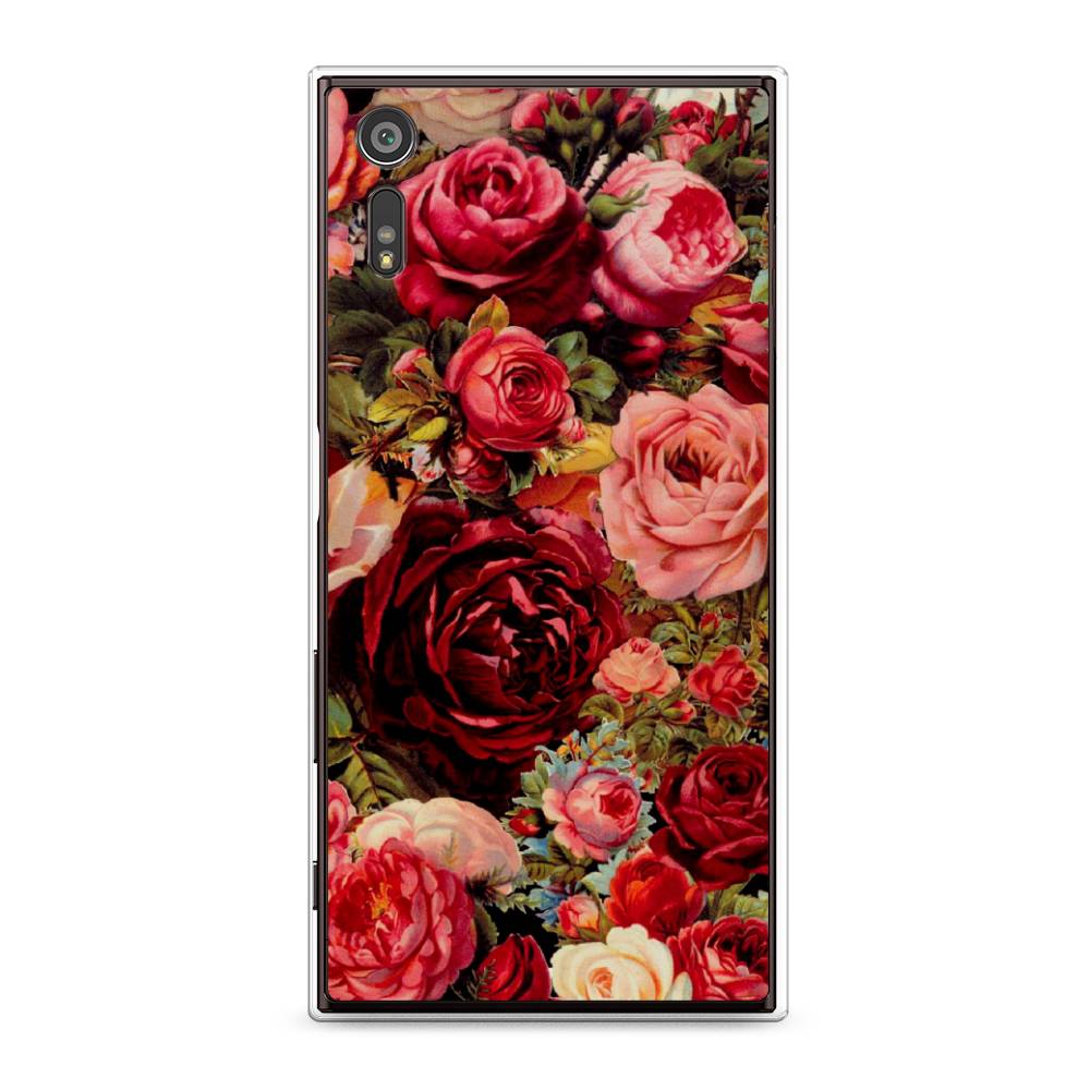 

Чехол Awog "Розы винтажные" для Sony Xperia XZ, 51450-8