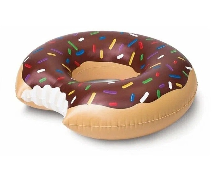 

Круг надувной для плавания Summer time Пончик 90см Шоколад S63-90 Chocolate, Бежевый, S63