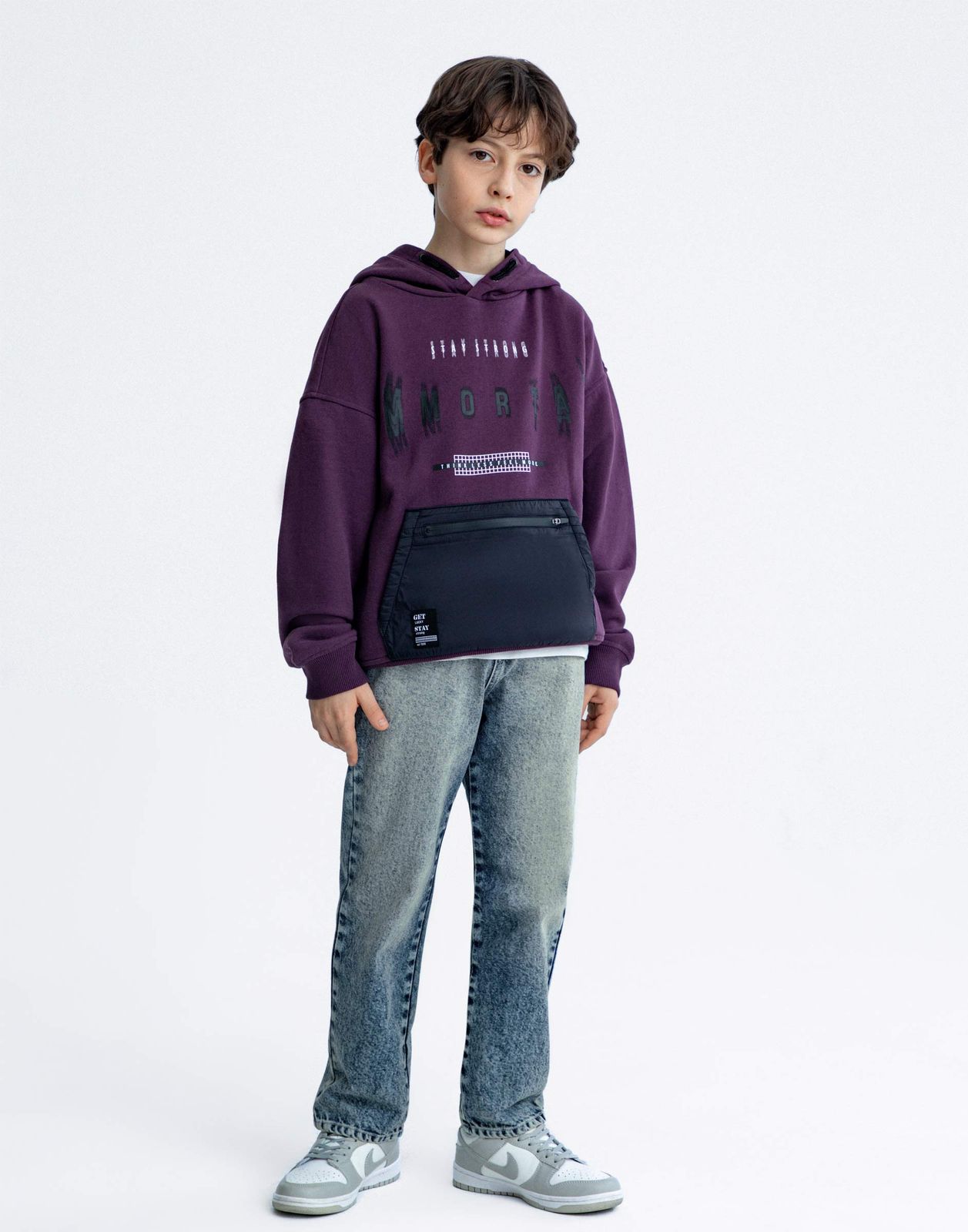 

Джинсы для мальчика Gloria Jeans BJN017202 синий /лайт айс/ 14+/176, BJN017202