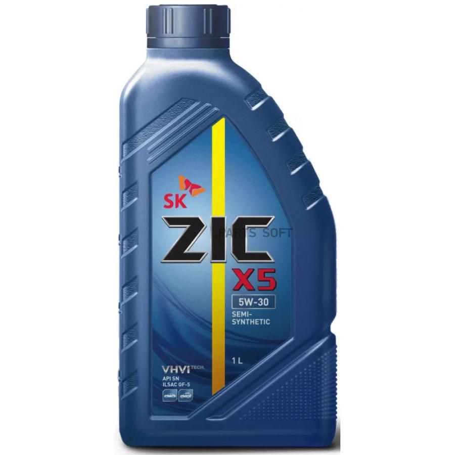 

Масло zic 5w30 x5 dexos1 api sn gf-5 1л п/с 132621