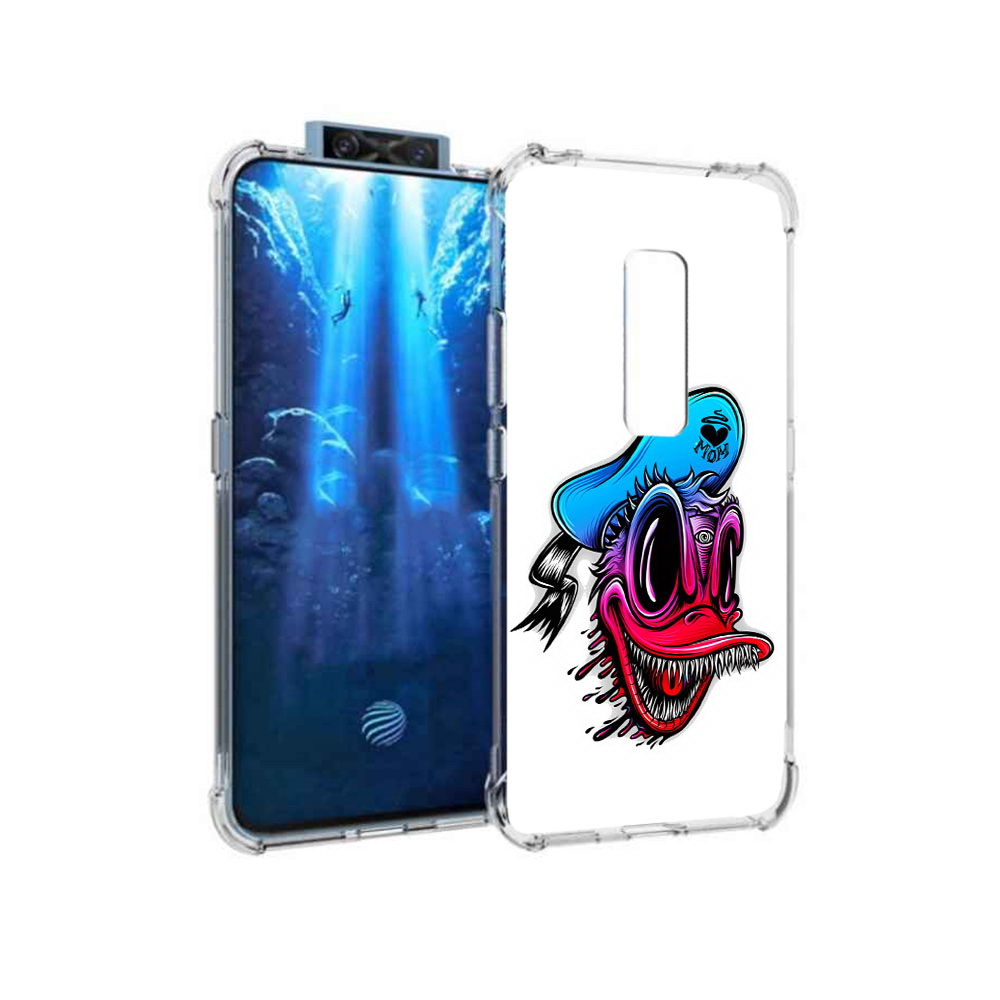 

Чехол MyPads Tocco для Vivo V17 Pro Дональд (PT226965.387.71), Прозрачный, Tocco
