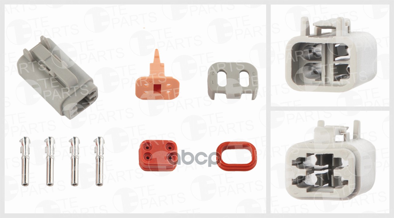 

Разъ М 4Х Контактный Ответная Часть 7802141Компл 1Шт TE PARTS 7802146