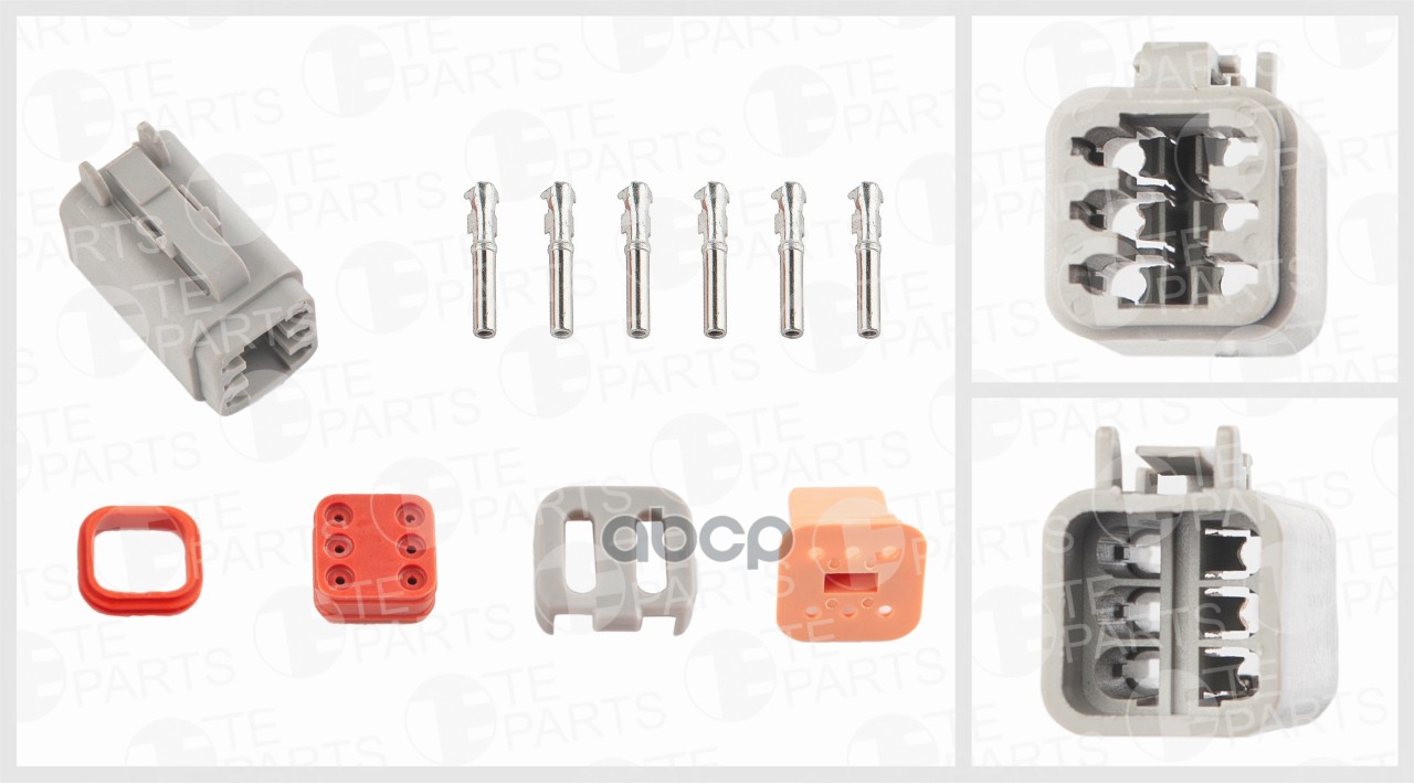 

Разъ М 6И Контактный Ответная Часть 7802163Комп 1Шт TE PARTS 7802166