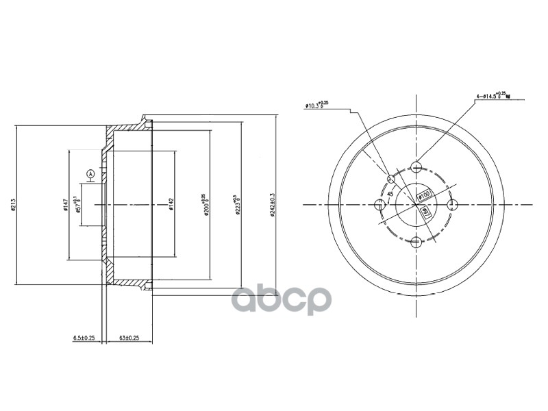 

Барабан Тормозной Chevrolet Lanos T100/Nubira J100/J150 97-03 Sat арт. ST96175281