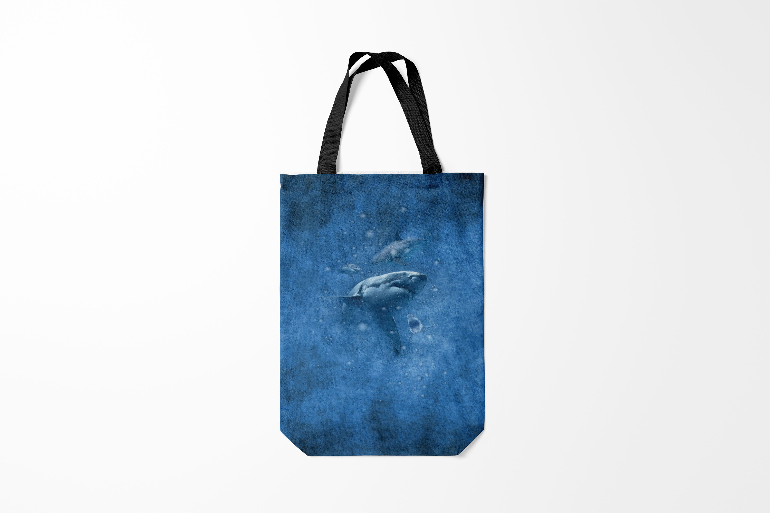 

Сумка шoппер унисекс Burnettie Акулы Shark, синий, Акулы Shark
