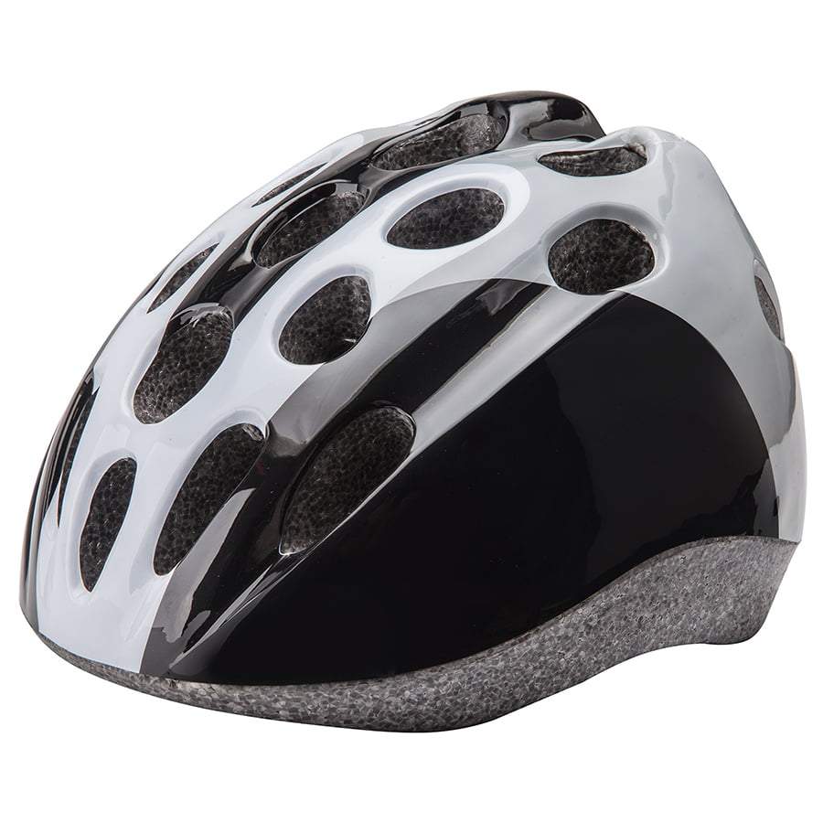Шлем защитный STELS HB5-3_d (out mold) черно-бело-серый/600114