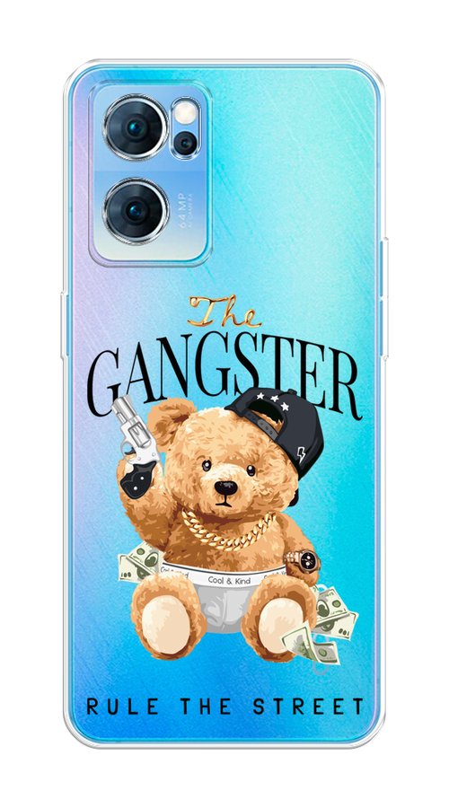 

Чехол на Oppo Reno 7 5G "The Gangster", Бежевый;серый;черный, 258150-6