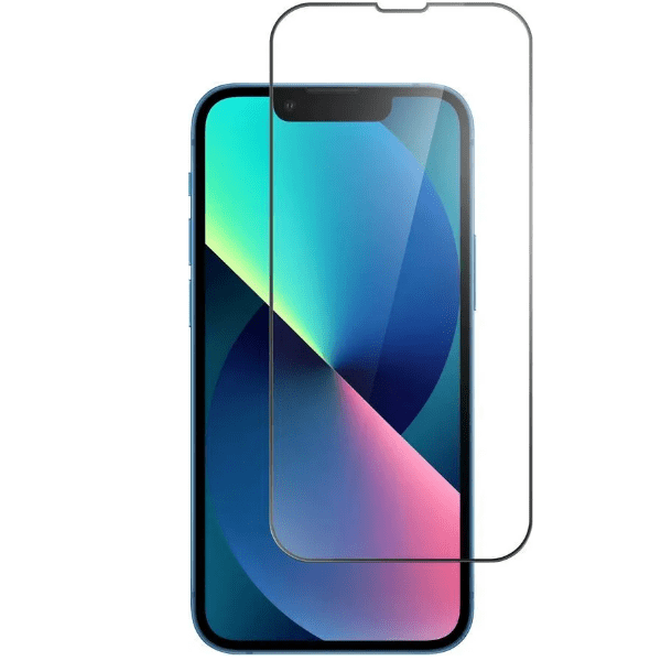 

Защитное стекло ANMAC IPhone 14 Pro 3D черное усиленное