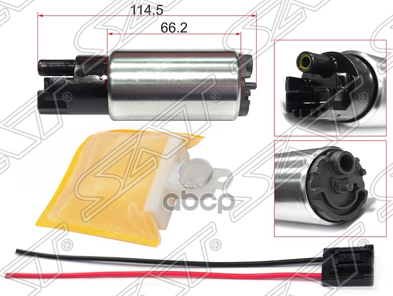 

Топливный Наcос 12v, 3bar, 90l/H 1krfe Sat арт. STFP12