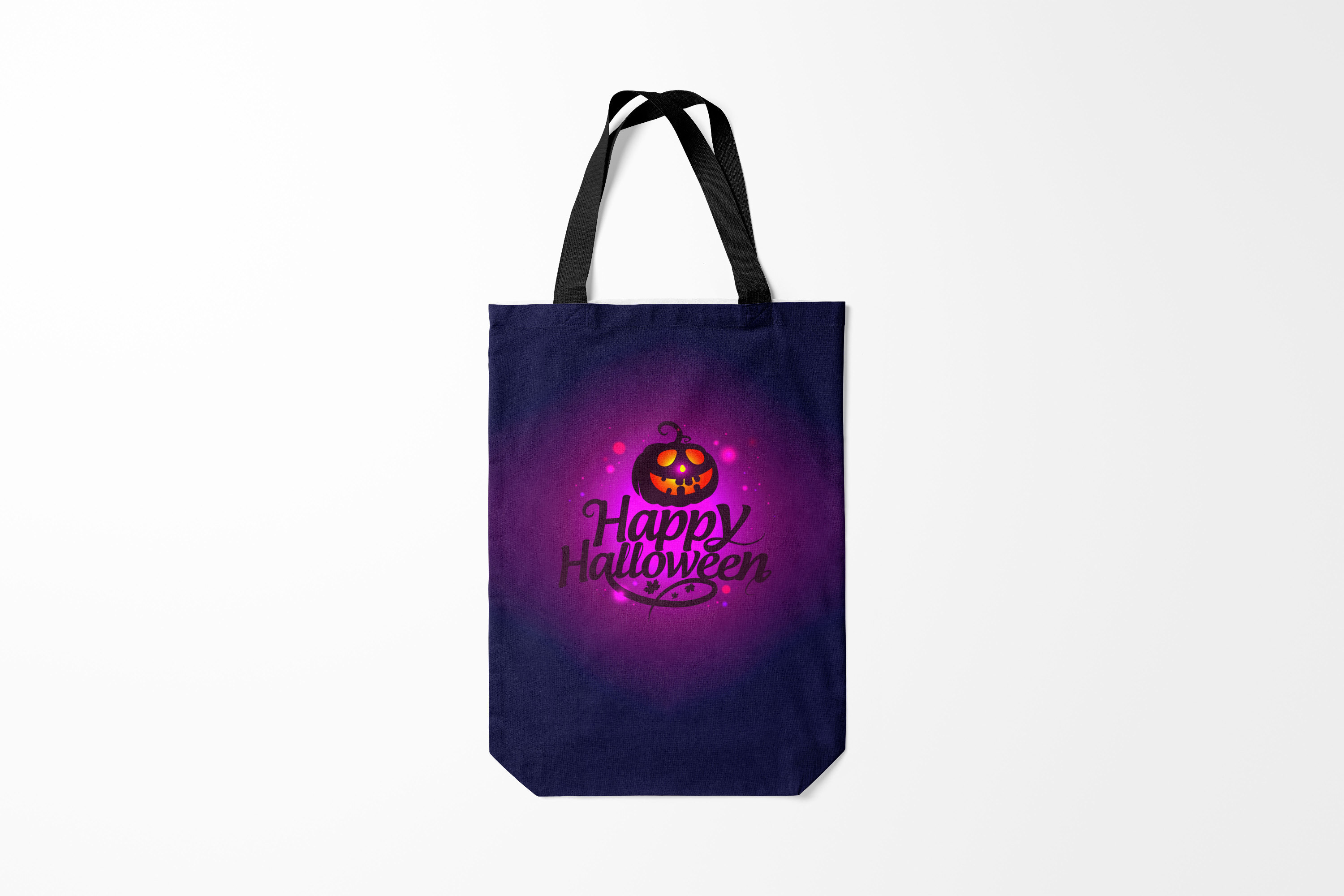 

Сумка шoппер унисекс Burnettie Happy Halloween, фиолетовый, Happy Halloween