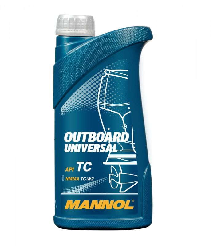 

Моторное масло 2Т MANNOL OUTBOARD UNIVERSAL 7208 1 л.