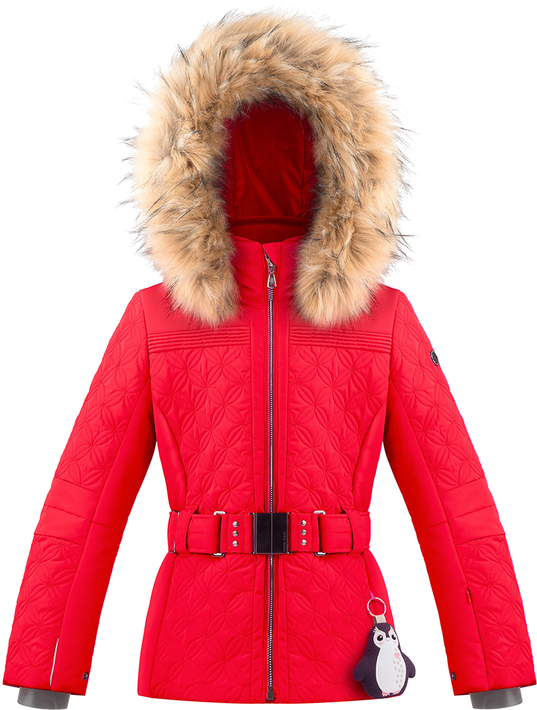 Куртка детская Poivre Blanc W21-1003-JRGL/A (21/22), красный, 164 лиловая флисовая кофта с вышивкой poivre blanc детская