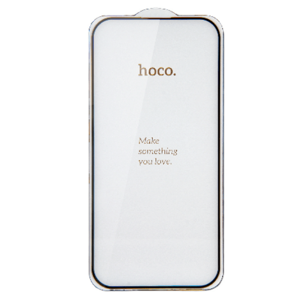 

Защитное стекло Hoco для iPhone 14 Pro Full Screen G5 black тонкая рамка
