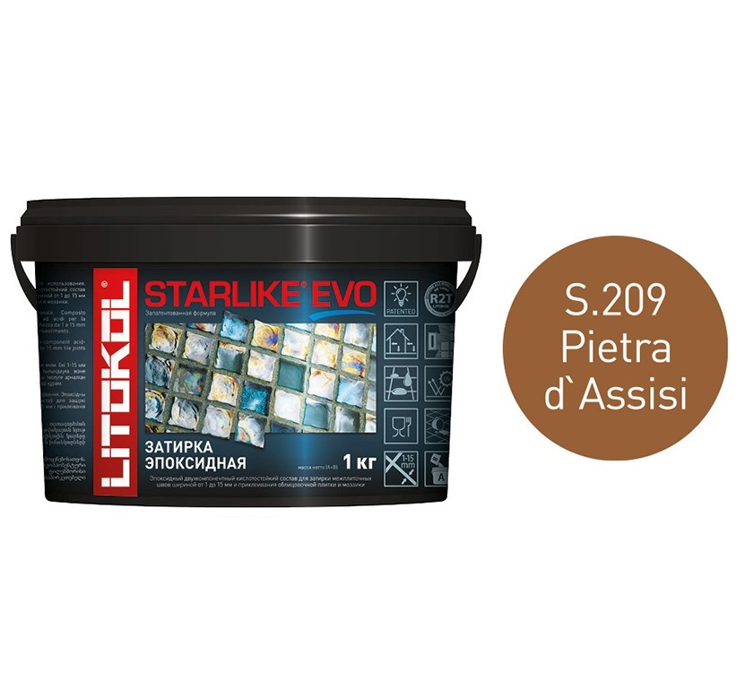 фото Затирка litokol starlike evo s.209 pietra dassisi, 1 кг