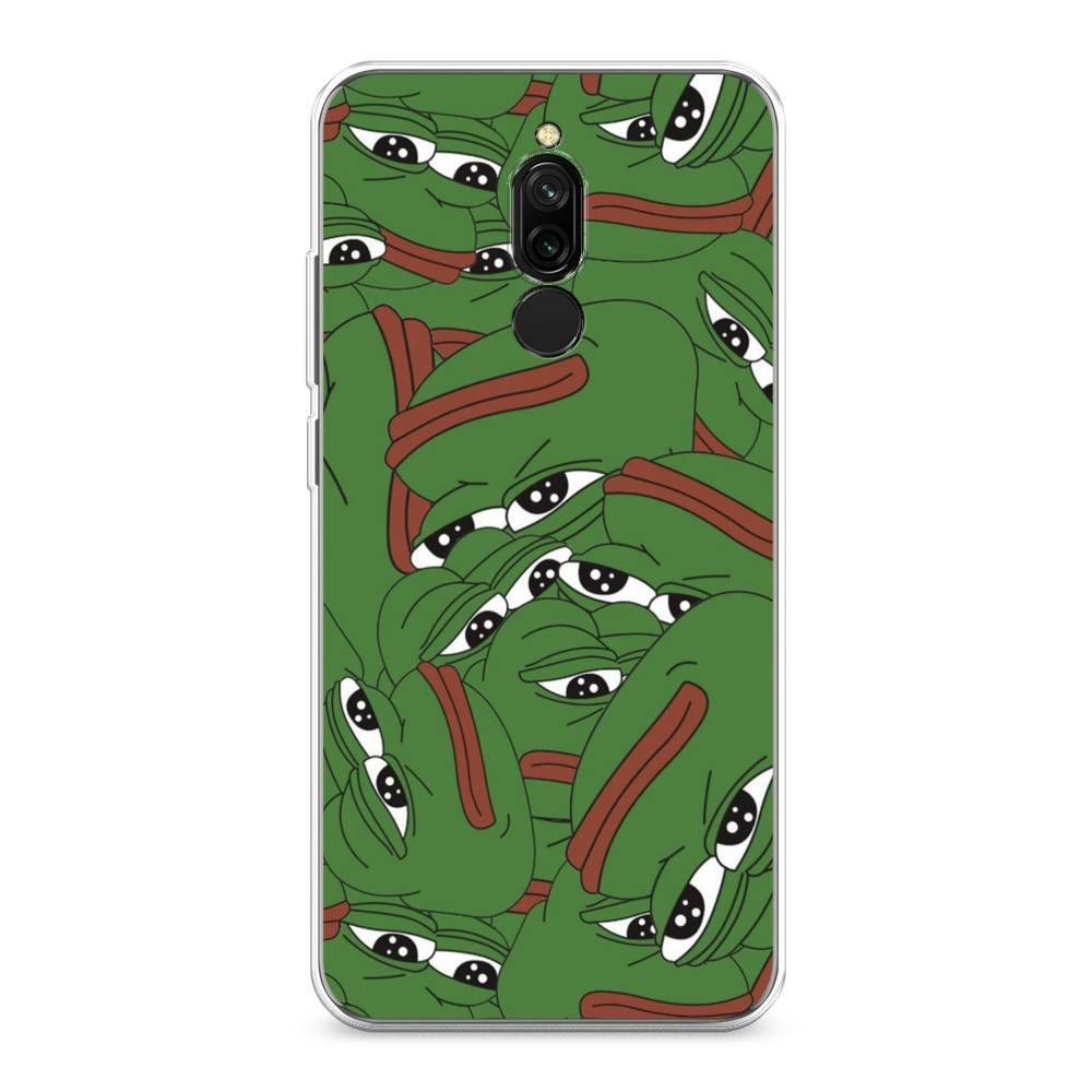 

Чехол Awog на Xiaomi Redmi 8 "Печальный frog", Разноцветный, 37150-9