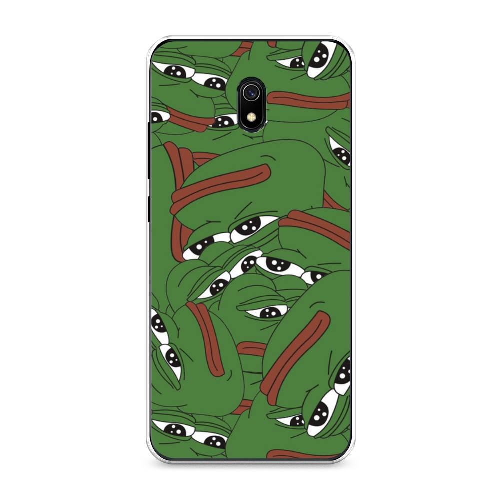 

Чехол Awog на Xiaomi Redmi 8A "Печальный frog", Разноцветный, 37250-9