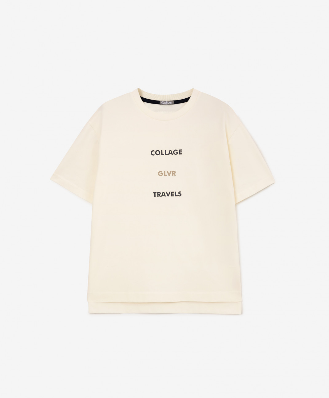 

Футболка детская Gulliver 12311BJC1221, цвет бежевый, размер 152, 12311BJC1221