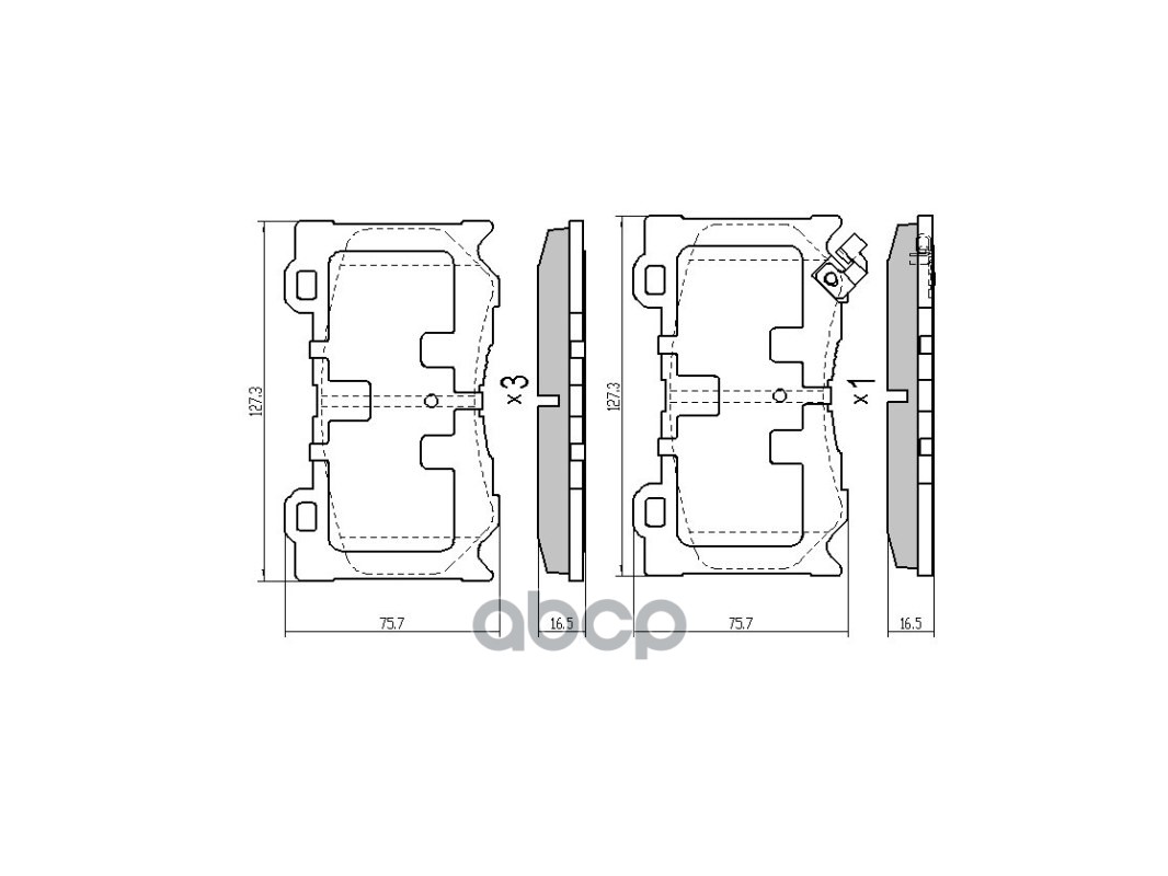 

Колодки Тормозные Перед Infiniti Fx35/45 Sat арт. STD10601TG1C