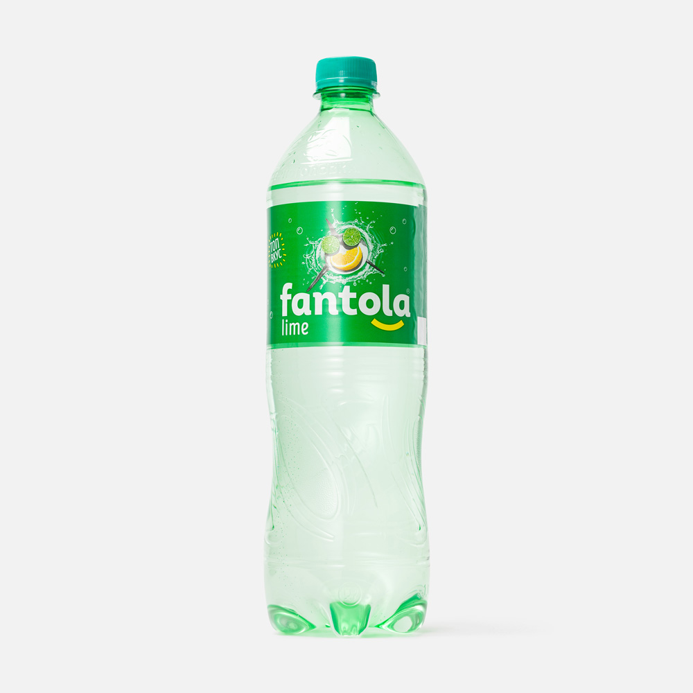 Напиток Fantola Lime безалкогольный, сильногазированный, 1 л