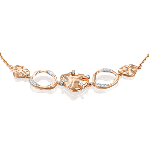 

Браслет из золота р. 16 PLATINA jewelry 05-0757-00-201-1110, топаз, 05-0757-00-201-1110