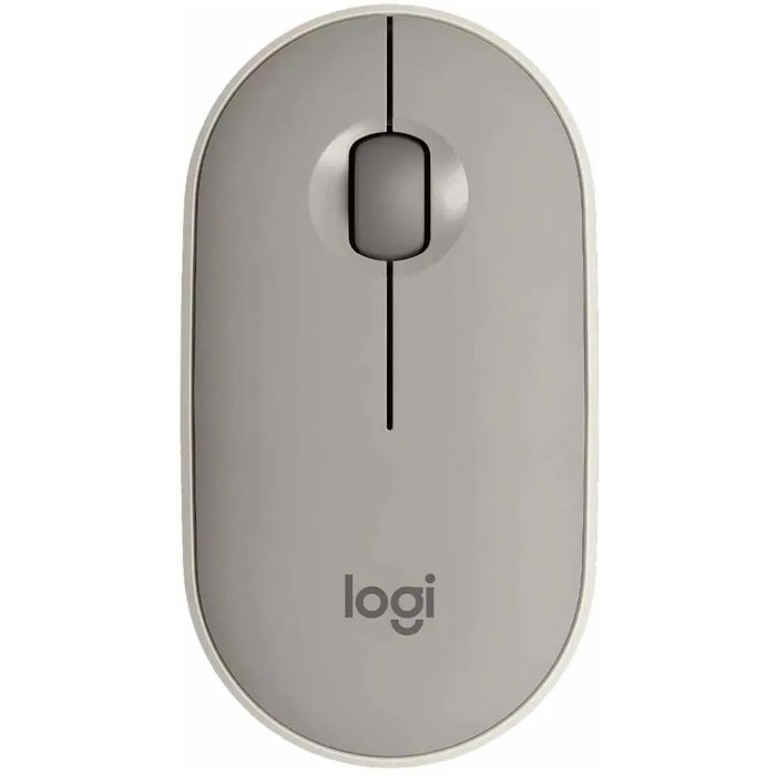 Беспроводная мышь Logitech Pebble M350 серый (10423165)