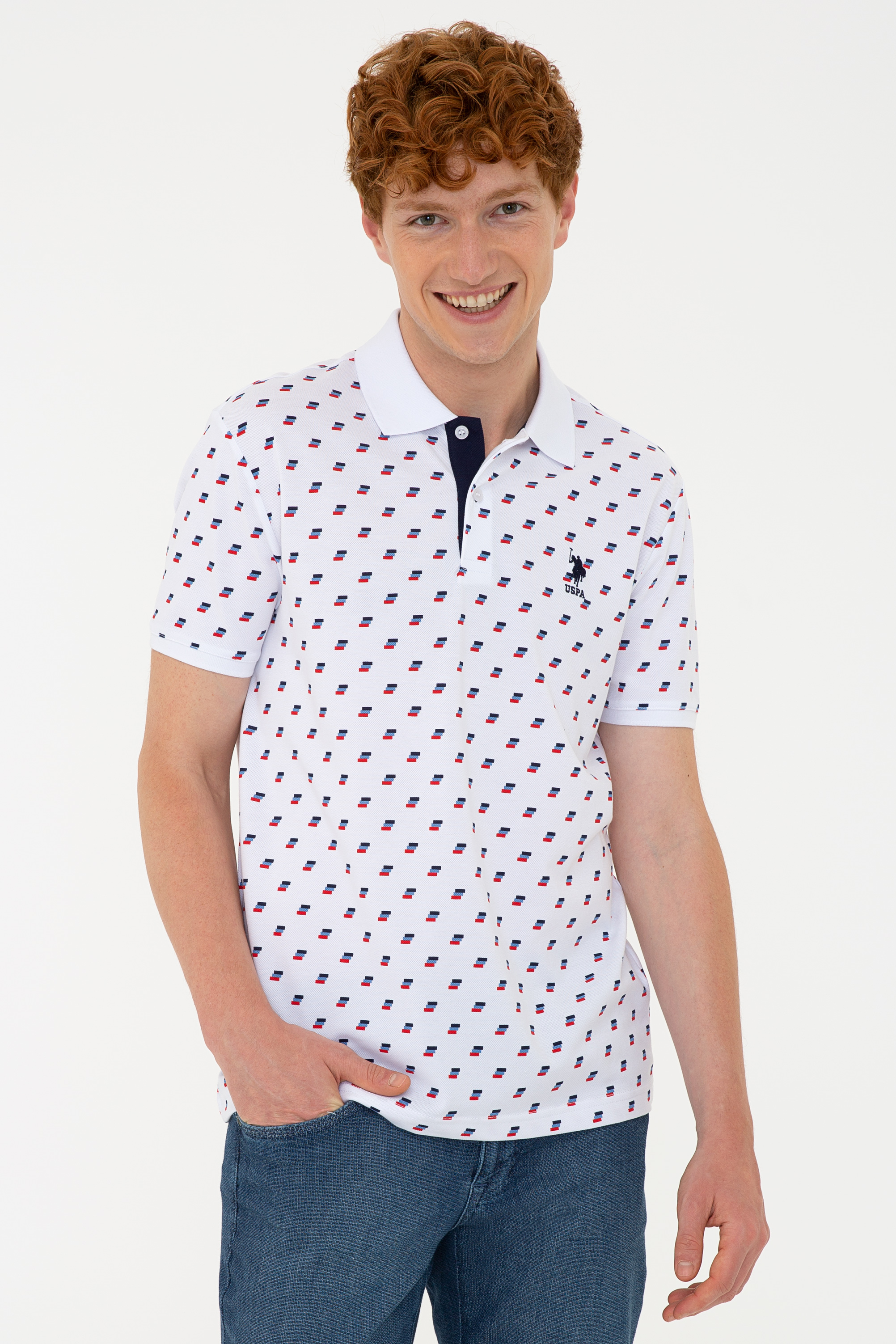 

Футболка мужская U.S. POLO Assn. G081GL0110MUKONO белая XS, G081GL0110MUKONO